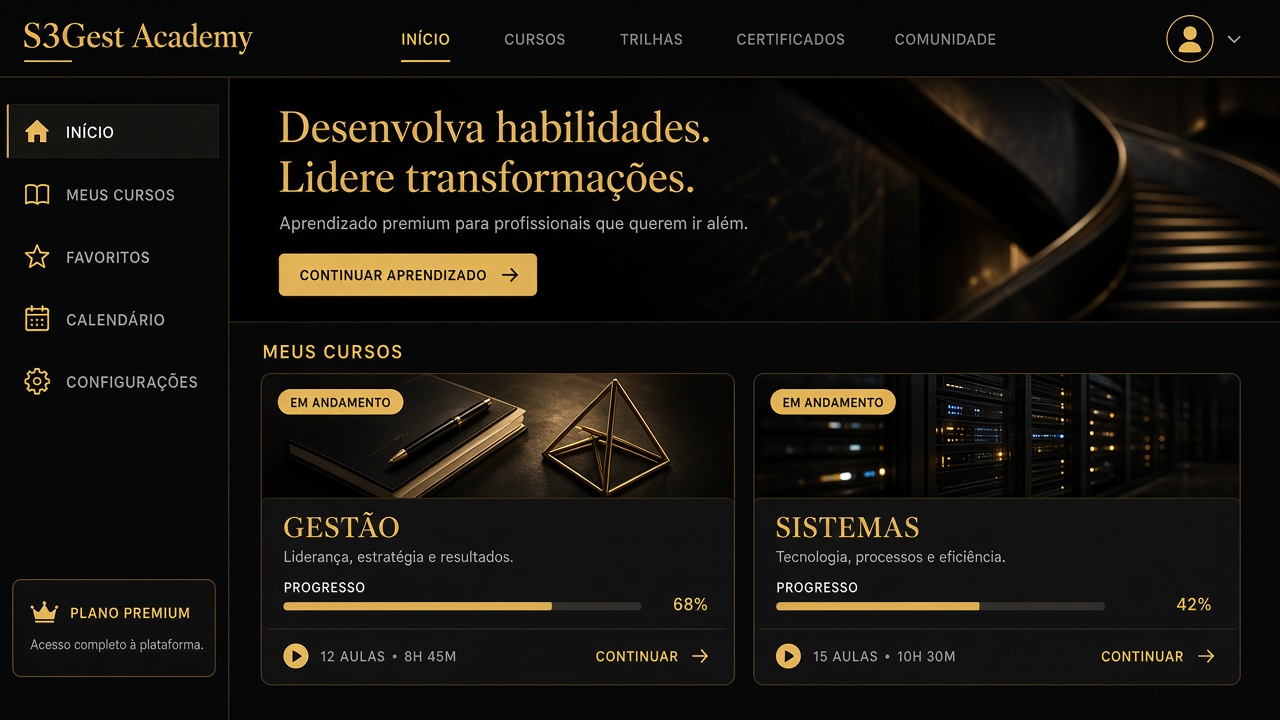 S3Gest Academy Planilhas